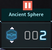 Red HUD indicator: mercy effect not active